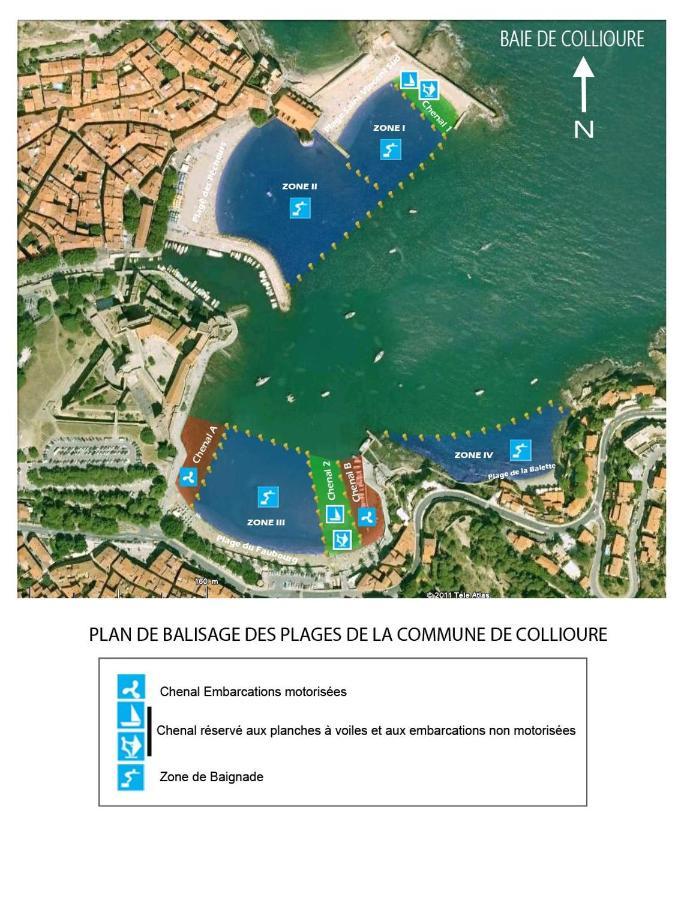 Chambre_Privee_Collioure_Centre Екстер'єр фото