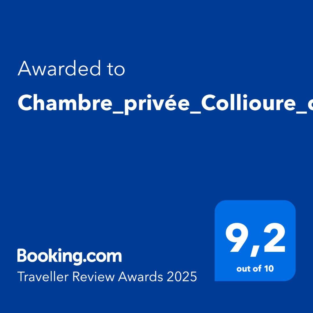 Chambre_Privee_Collioure_Centre Екстер'єр фото